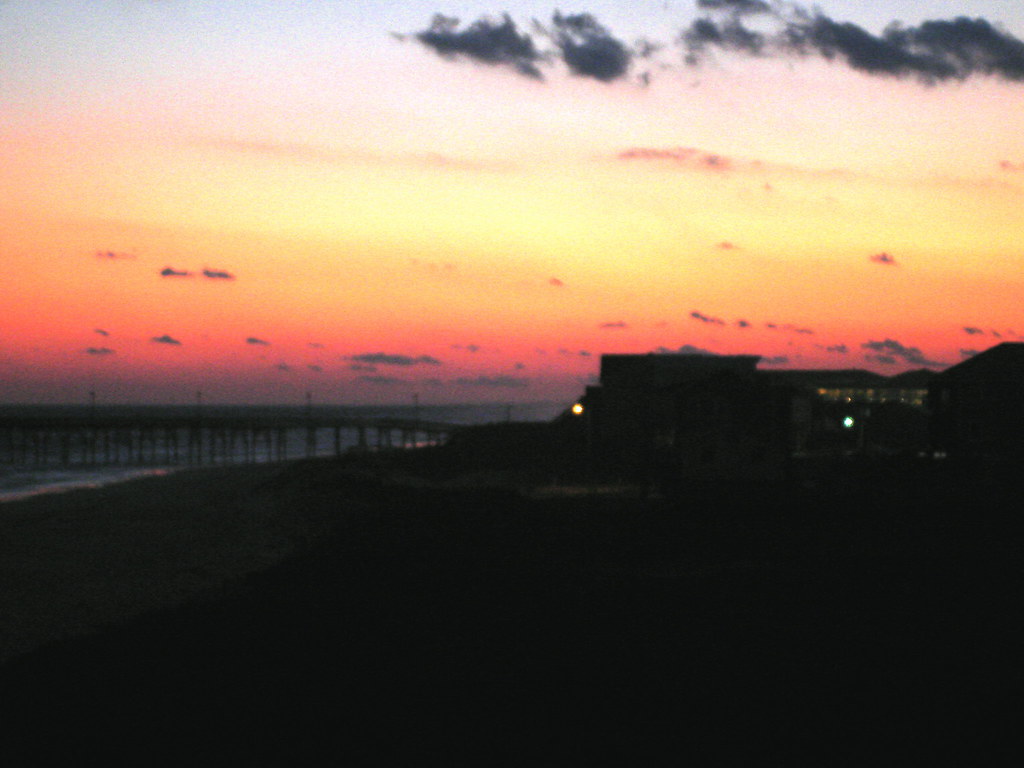 Sunset at North Topsail Beach Maxwell Pearl Flickr