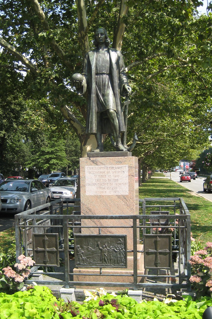 RI Newport Christopher Columbus Statue & Monument Flickr
