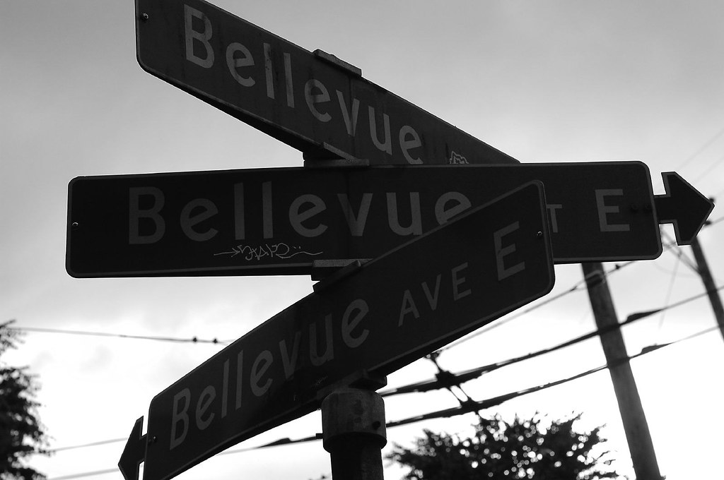 The Triplets of Bellevue Creative Seattle street names Flickr