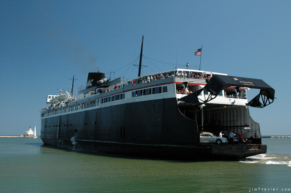 S.S. Badger The S.S. Badger ferry departs from Manitowoc, … Flickr