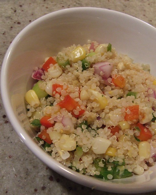 Quinoa Corn Salad with jalapeños and lemonlime dressing r… Flickr