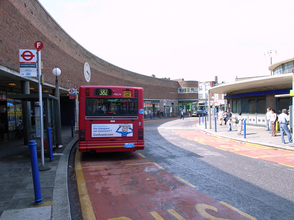 Southgate Tube Station Southgate Underground Station by Ch… Flickr