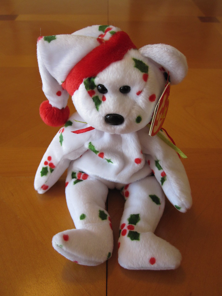 Ty 1998 Holiday Teddy Beanie Baby This is the Beanie Baby … Flickr