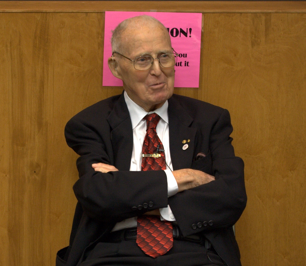 Dr. Norman Borlaug I had the honor of meeting Dr. Norman B… Flickr