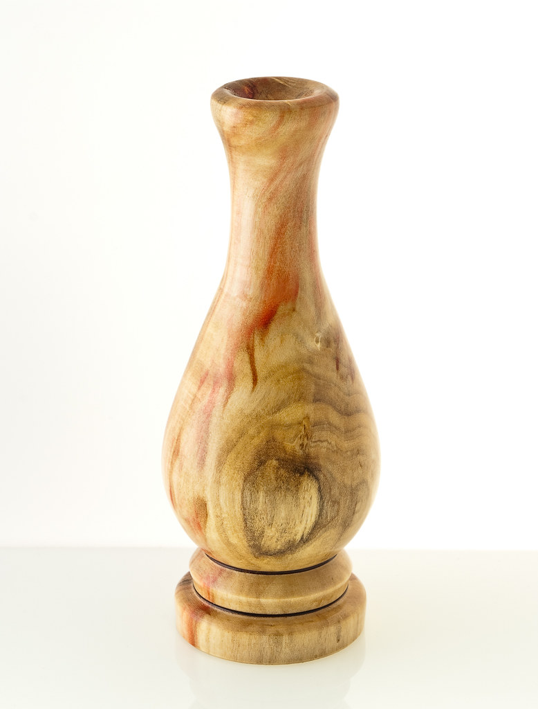 Box Elder Weed Pot (dry flower vase) Box Elder wood turned… Flickr