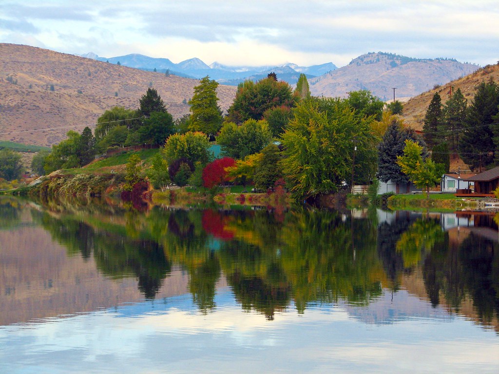 Meeting of perception and reality Methow Valley, WA Glimpses Into