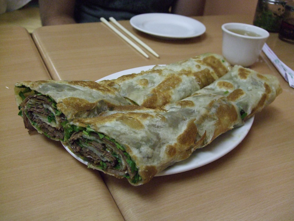 Beef Roll Beef Roll, 101 Noodle Express, Alhambra, CA Vincent Diamante Flickr