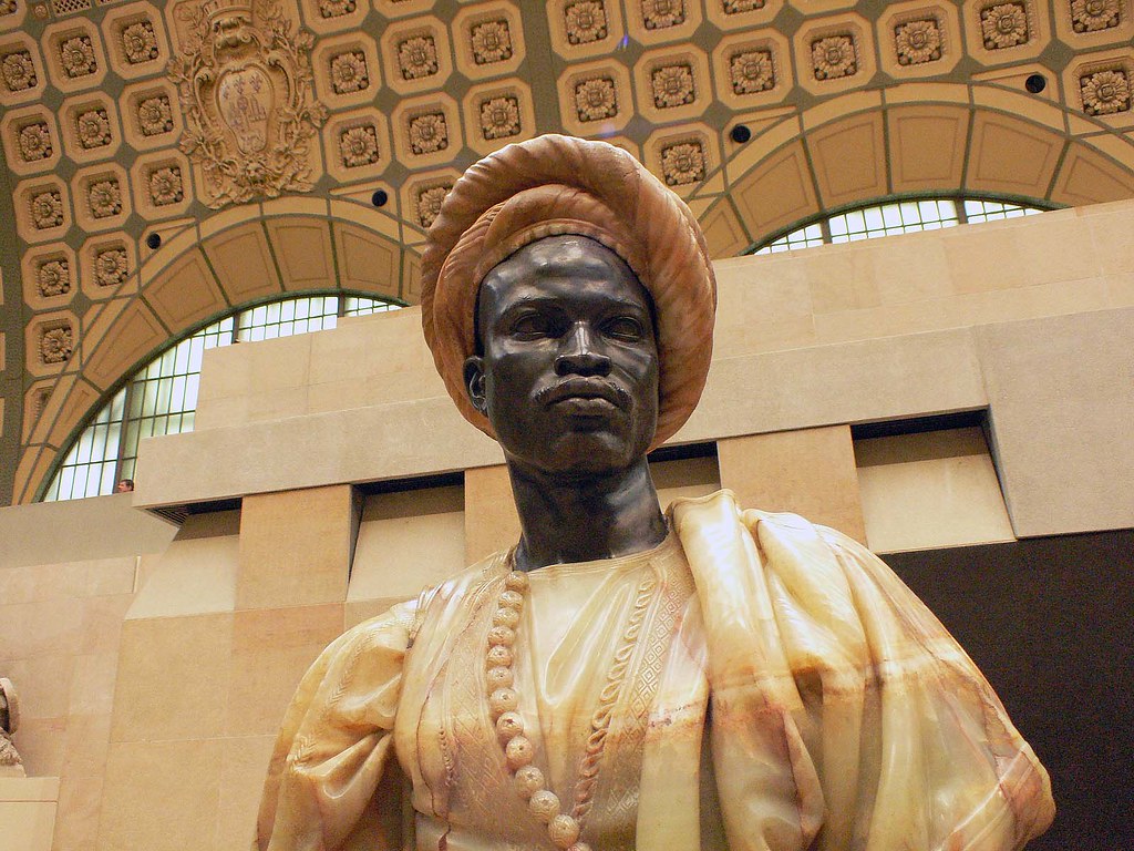 Moor Statue Musee d'Orsay is a museum in Paris on the left… Flickr