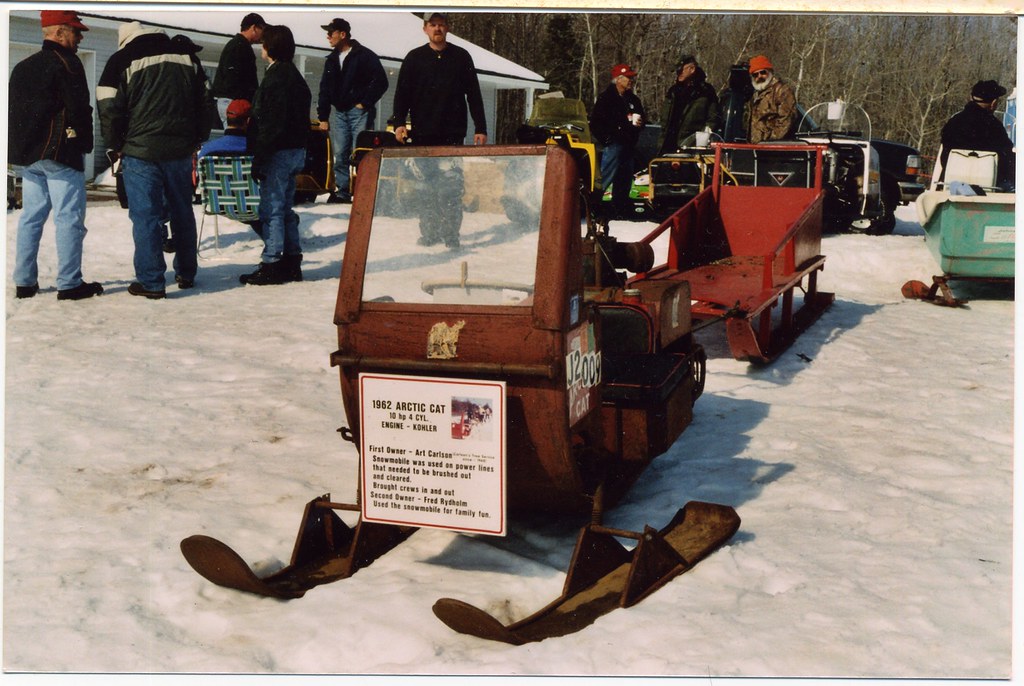 Vintage Snowmobile Arctic Cat Photos of one of the origin… Flickr