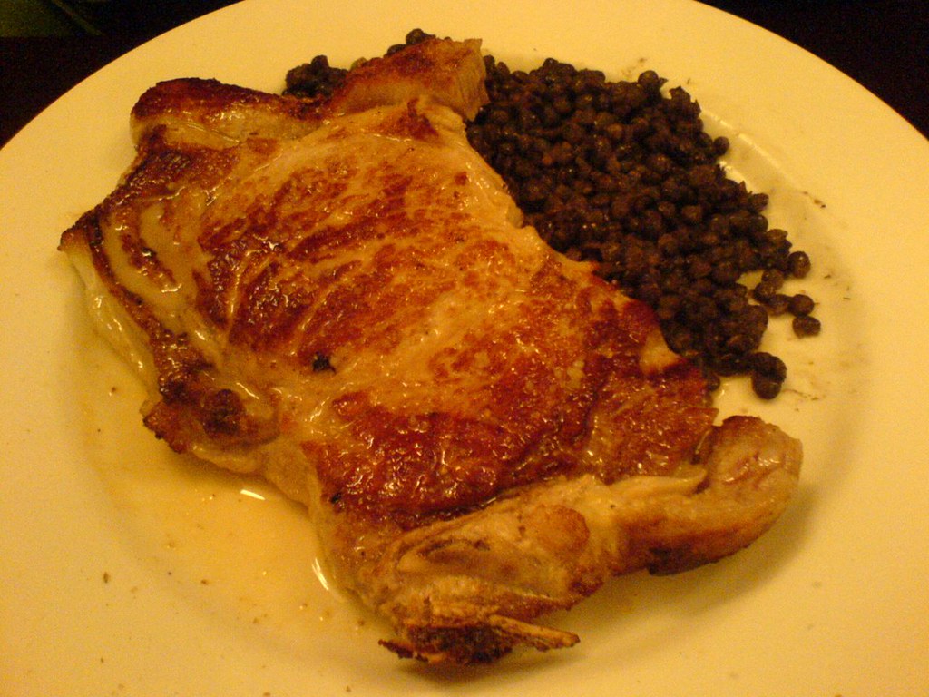 Entrecôte de veau Veal rib steak. Le Bis du Sévéro, 16 rue… Flickr
