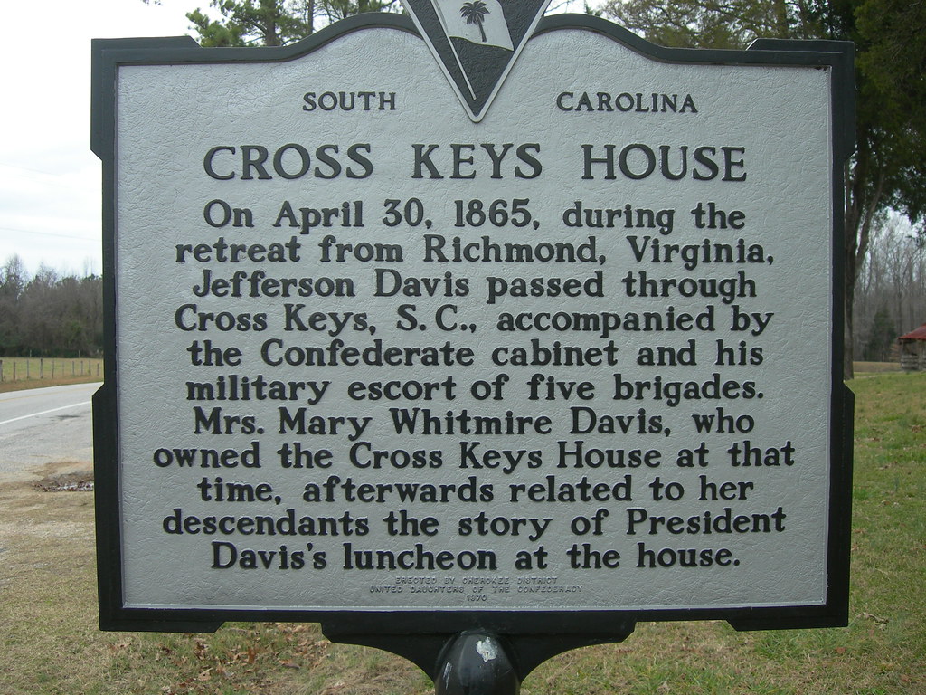 Cross Keys House Marker Cross Keys, South Carolina Flickr