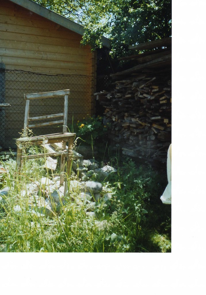 chair without a seat In "my" garden in Linz Magpie_Ilya Flickr