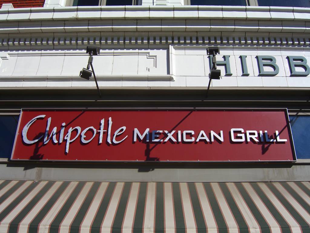 front sign at chipotle in colorado springs From the Chipot… Flickr