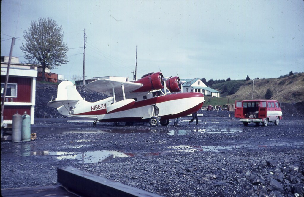 Plane at Kodiak, Alaska, June, 1965 This is a Kodiak Airwa… Flickr