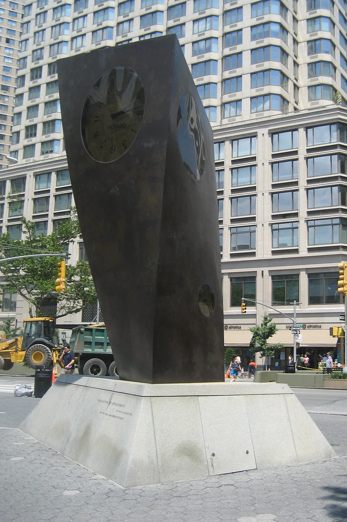 NYC Time Sculpture at Lincoln Center a photo on Flickriver