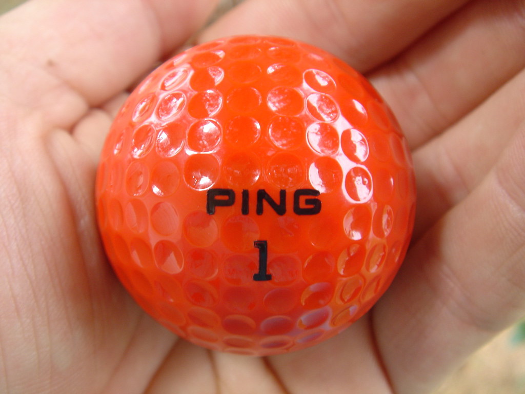 Merry Christmas Ping Golf Ball from the '80s when CHRIST w… Flickr