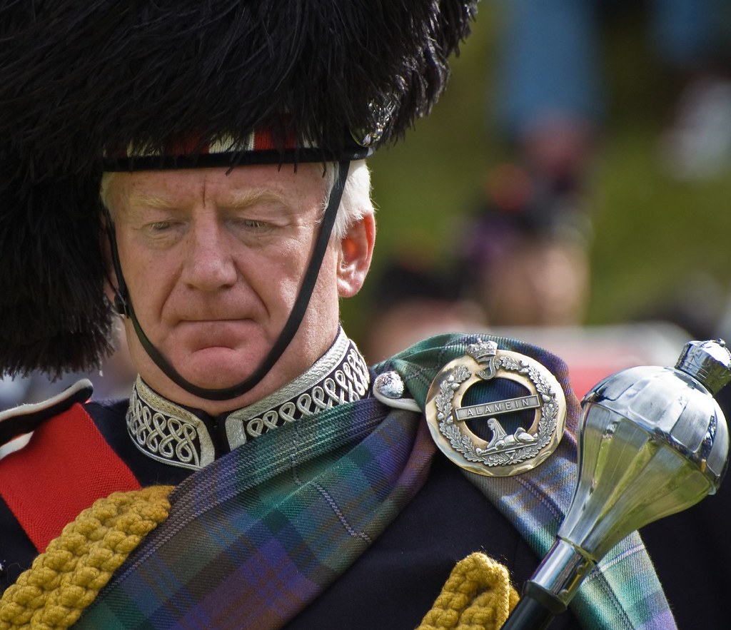 The Drum Major This impressive gentleman leads the Isle of… Flickr