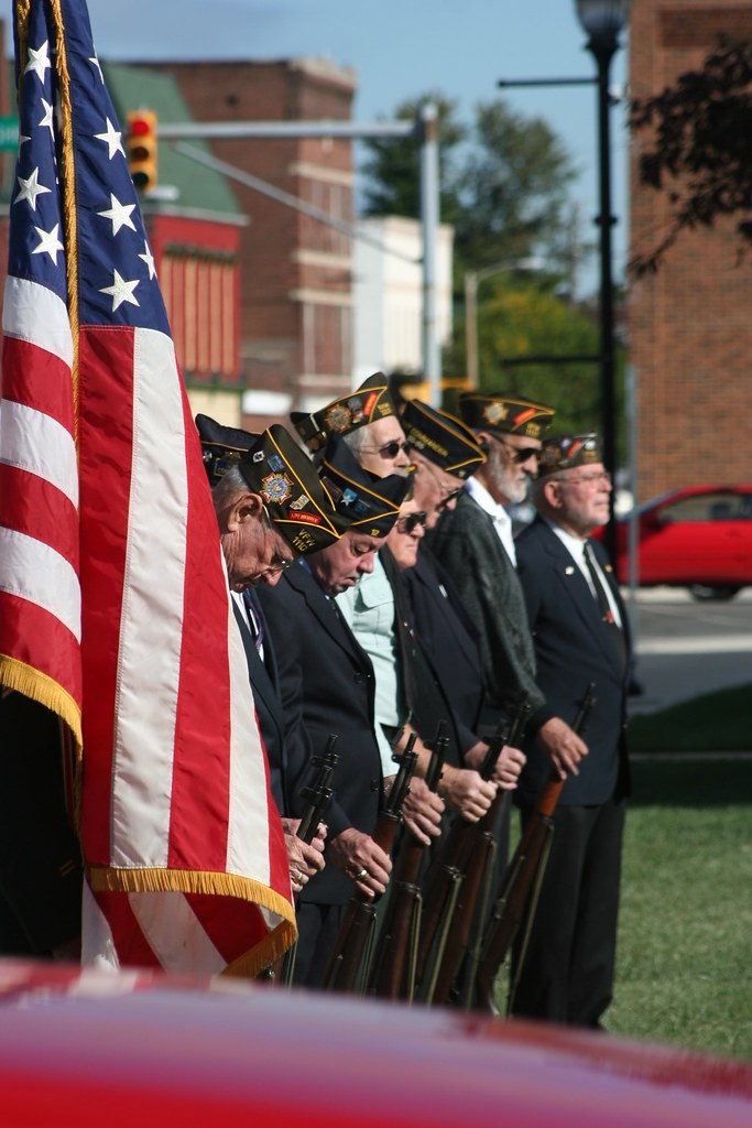VFW Honor Guard This is the Honor Guard from a veteran's m… Flickr