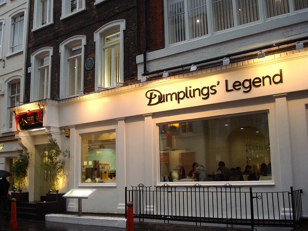 Dumplings' Legend, Gerrard Street, Chinatown, London W1 a photo on