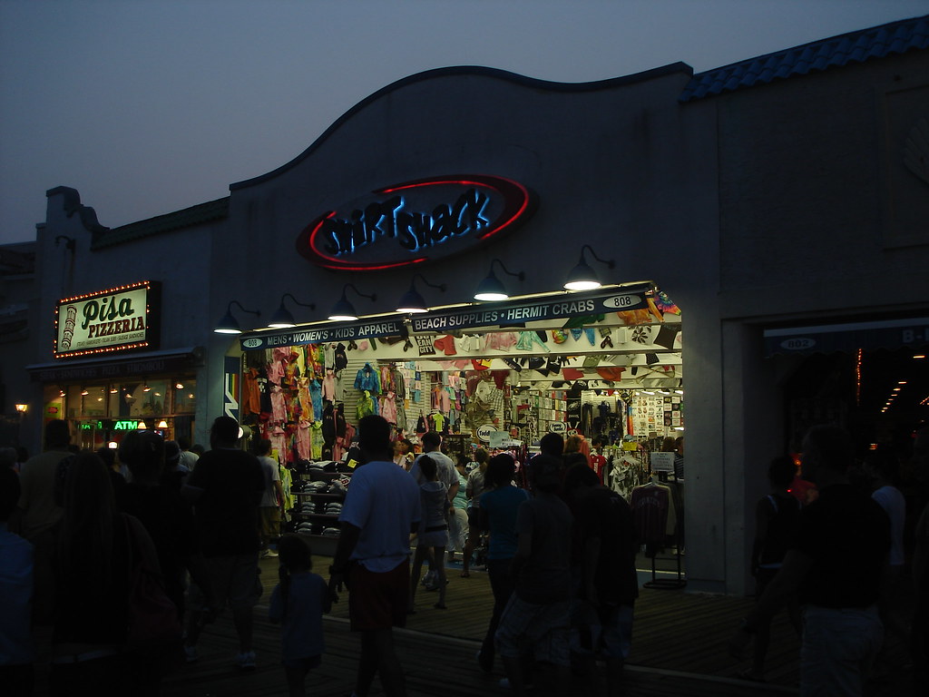 shirt shack! Ocean City, NJ. Taken 8/4/07. LadyMohan Flickr