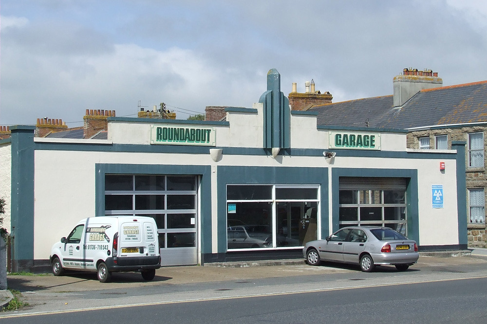 ROUNDABOUT GARAGE ,LONG ROCK, PENZANCE On the old A30 (now… Flickr
