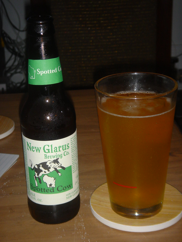 New Glarus Spotted Cow Very tasty and drinkable. Almost li… Flickr