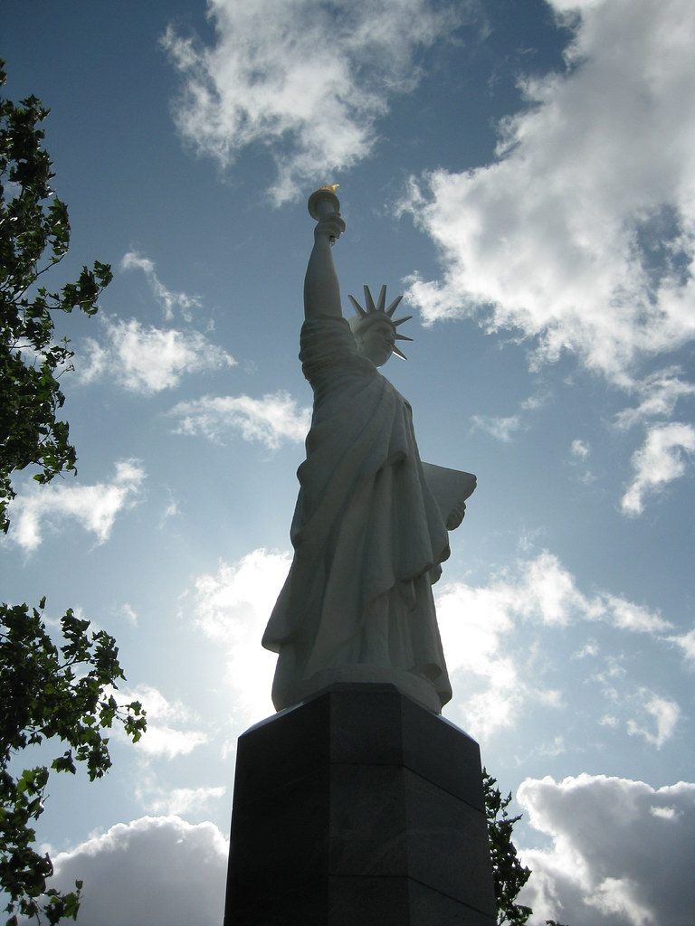 Leicester Liberty This replica of the statue of Liberty st… Flickr