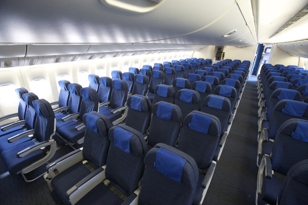 United Airlines Boeing 777 New Economy cabin Interior Flickr