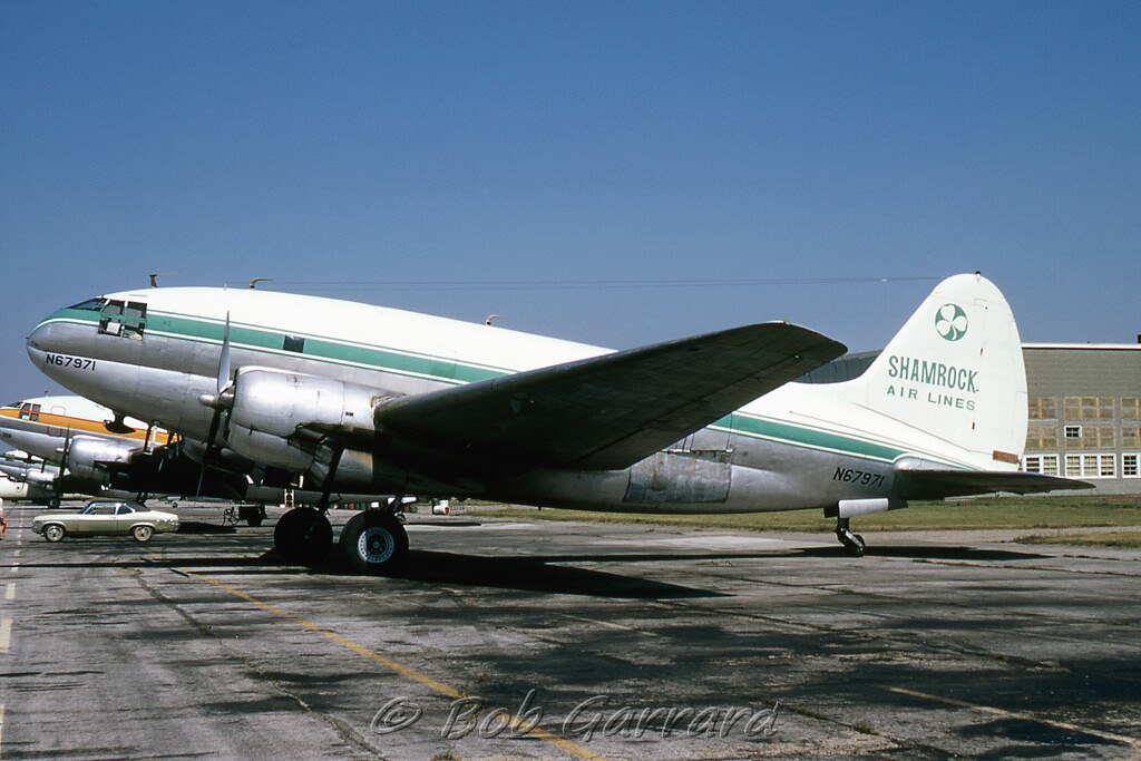 N67971 Shamrock Air Lines Curtiss C46F Commando (CW20B4… Flickr