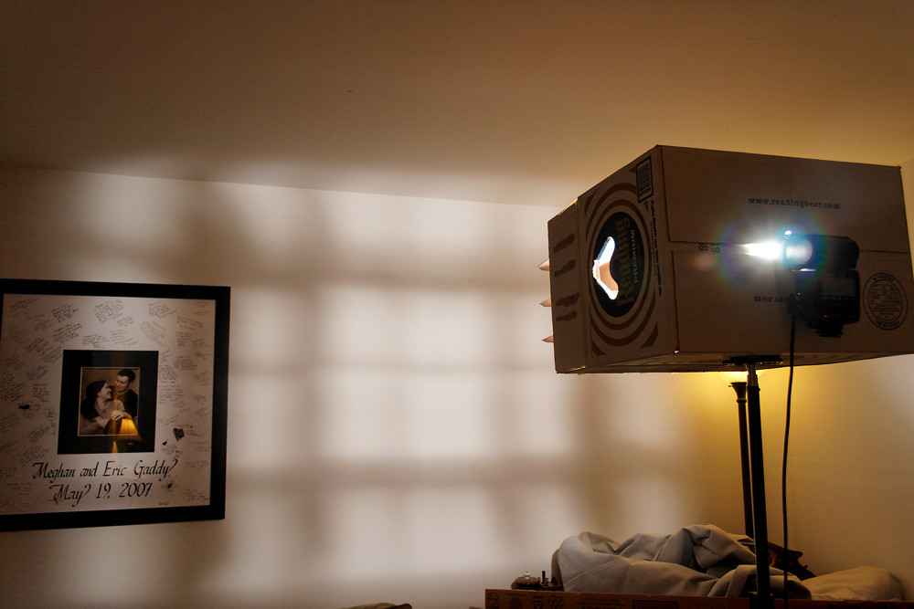 DIY French Window Gobo This is my French Window light mod.… Flickr
