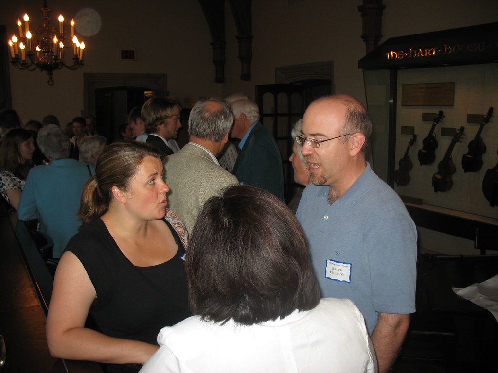 Conversation ??, Bruce Emerson (1989) JimCanuck Flickr