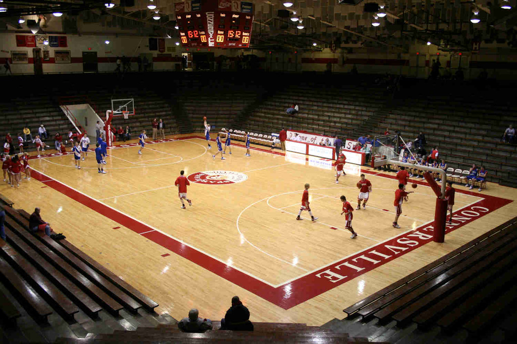 Connersville High School gym The Spartan Bowl 2006 Flickr
