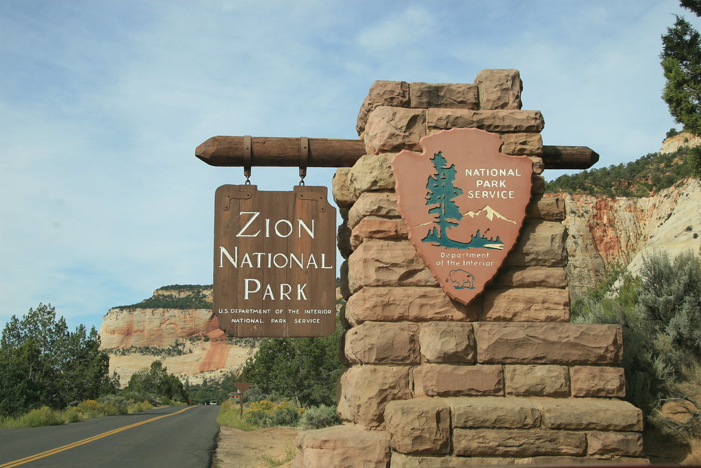 Zion National Park Entrance a photo on Flickriver
