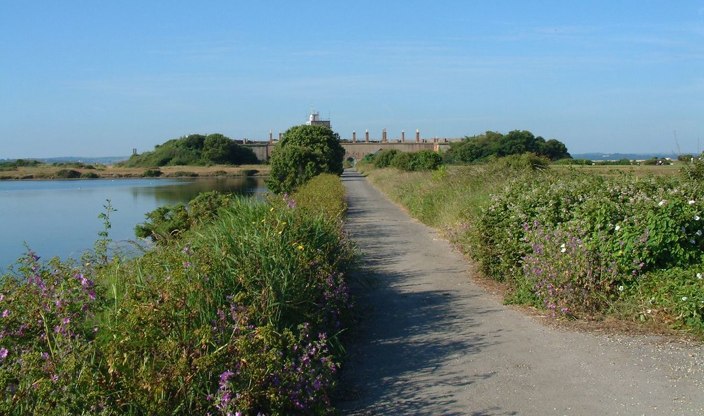 gilkicker The rear of Fort Gilkicker at Stokes Bay, Gospor… Flickr