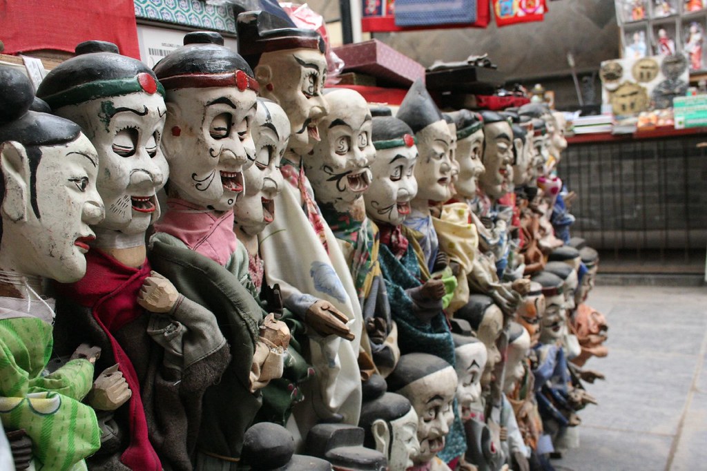 Chinese puppets shuai hou zi Flickr