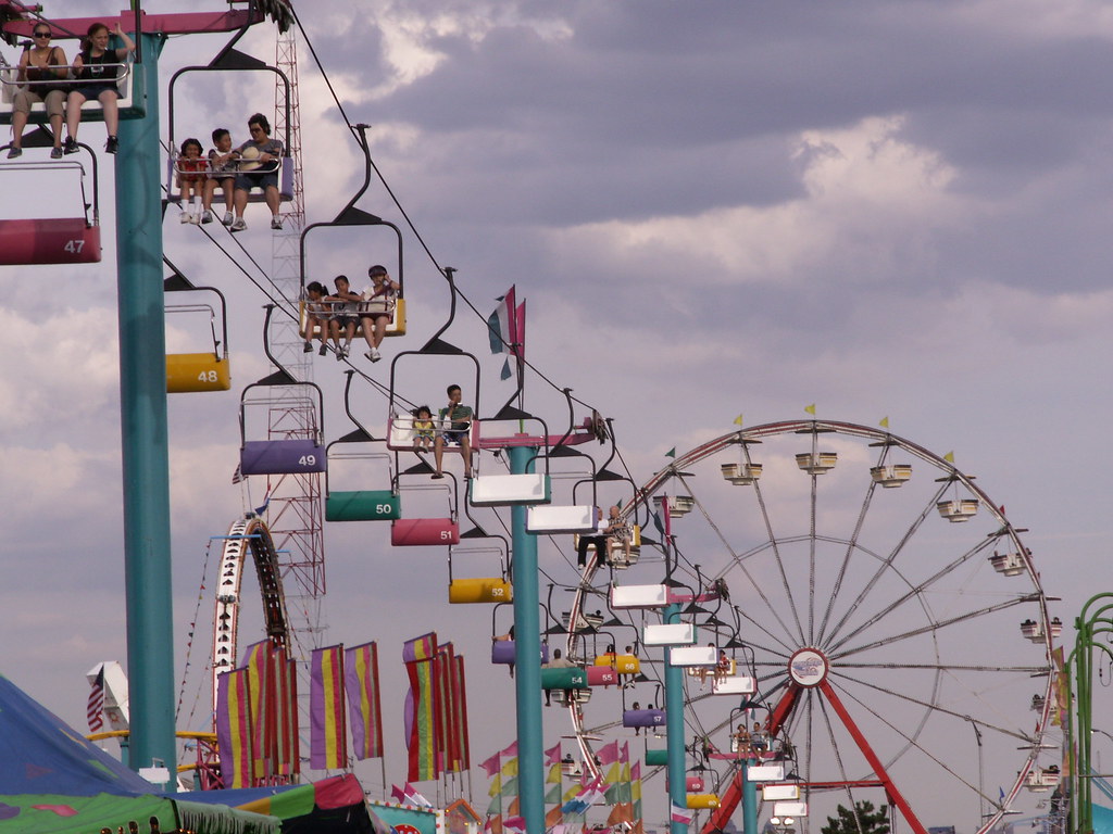 New Jersey State Fair Giants Stadium parking lot, East Rut… Flickr