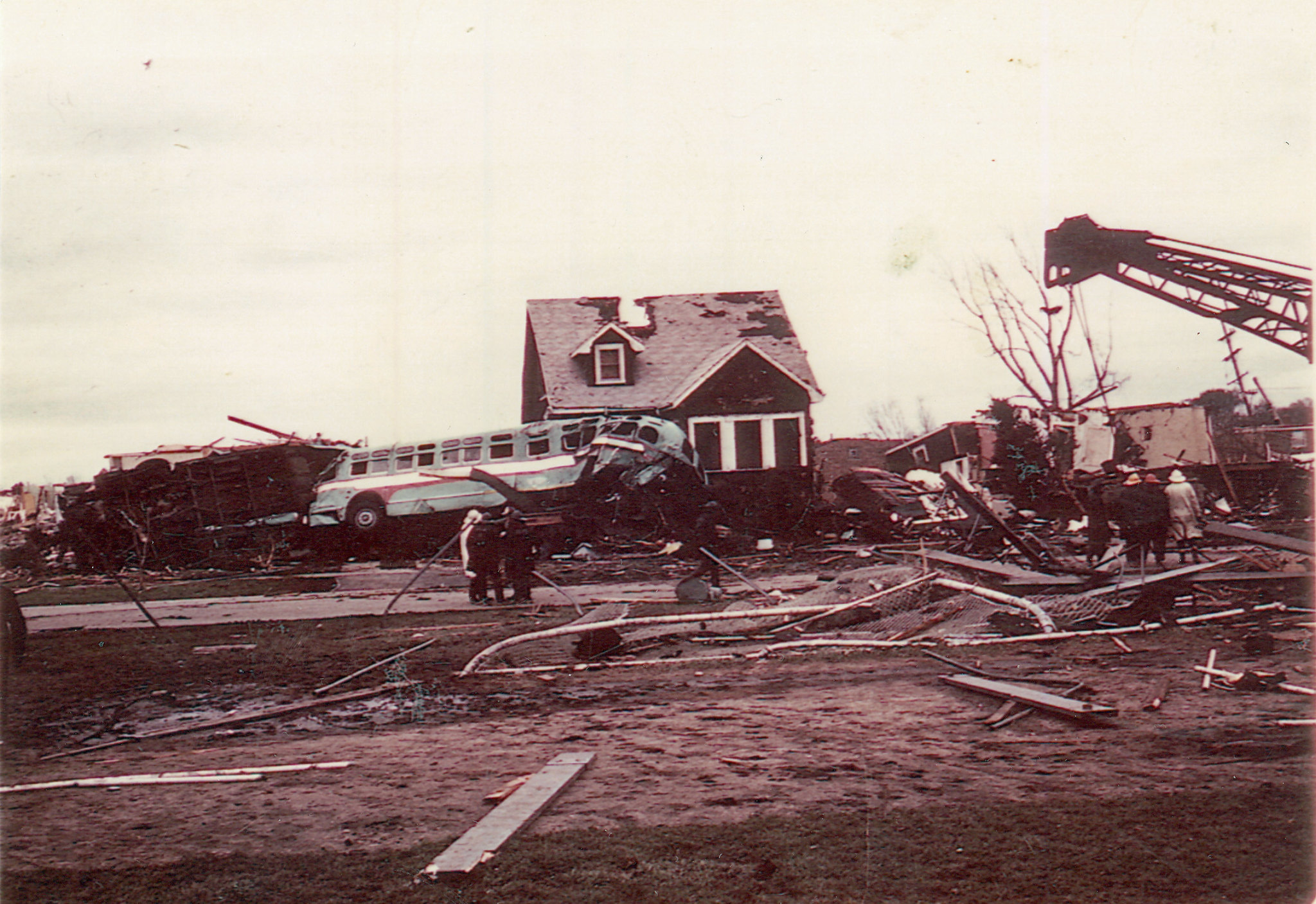 Belvidere, Lake Zurich, and Oak Lawn, IL F4 Tornadoes April 21, 1967