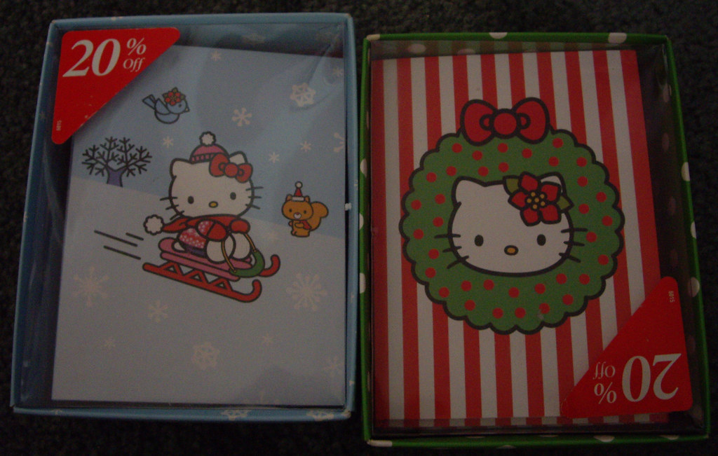 Hello Kitty Christmas Cards Fun Fact About Zippy! I never… Flickr