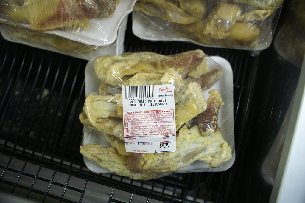 Macon Meat Gallery Cured pigs tail C Smith Flickr