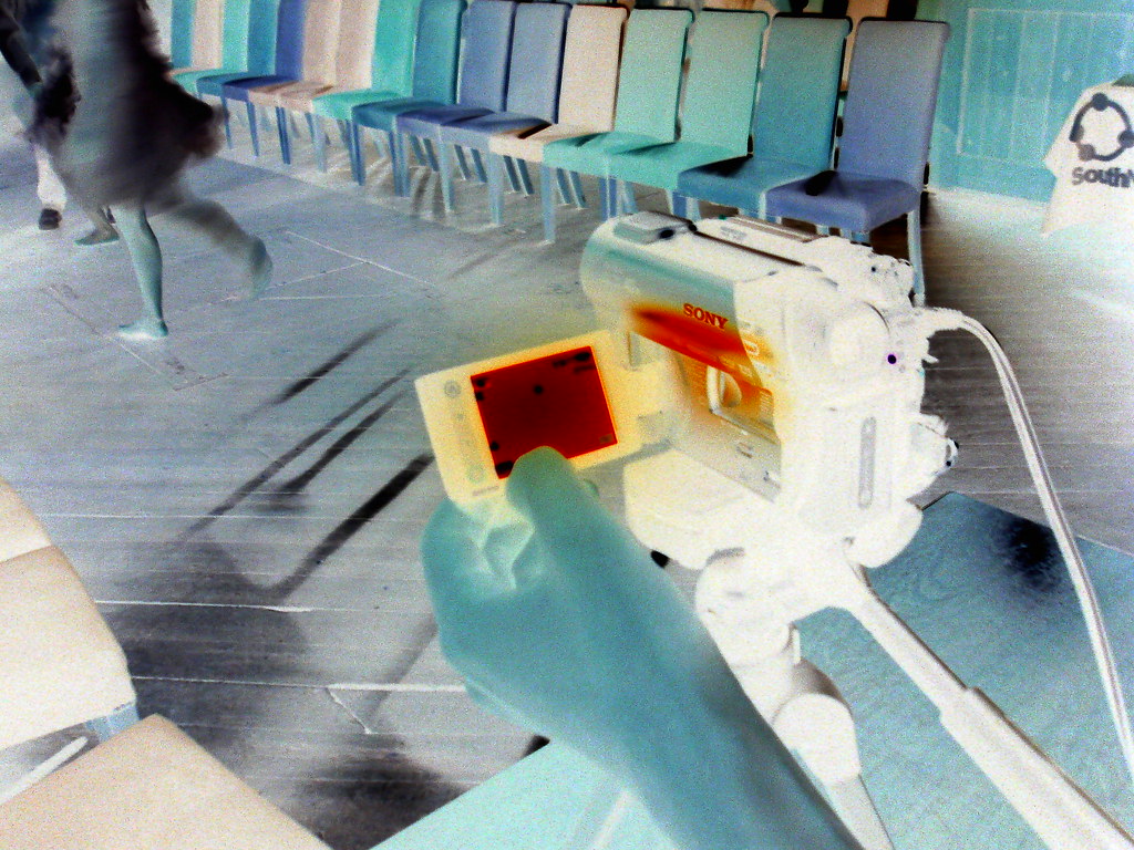ColoredCamera Inverted color capture of a sony dv camera lkewis