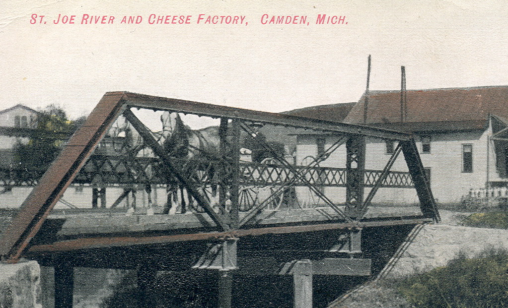 Camden MI View of Village and the Cheese Factory at the St… Flickr