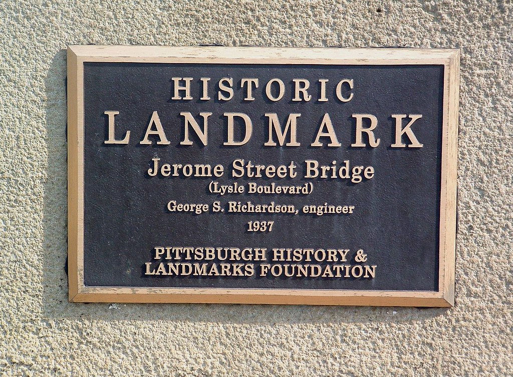 Jerome St. Bridge PHLF Plaque The PHLF plaque on the Jerom… Flickr