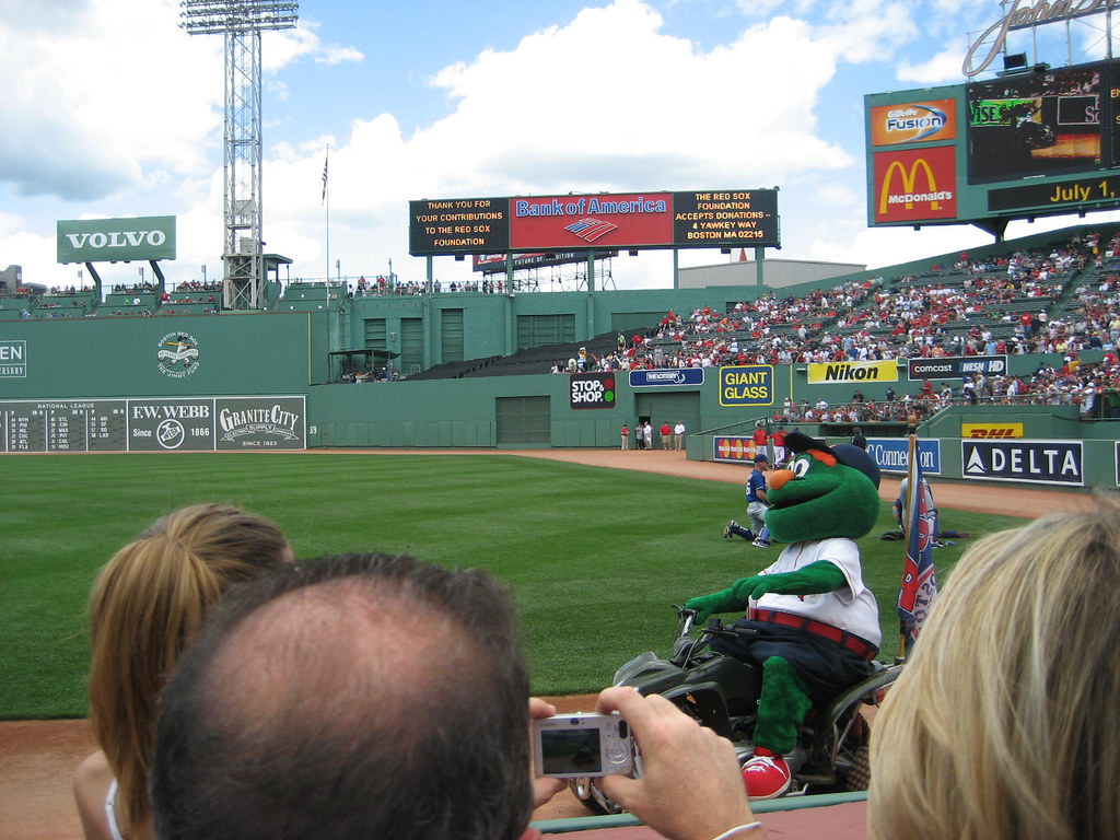 Fenway Park Wally the Green Monster kke227 Flickr