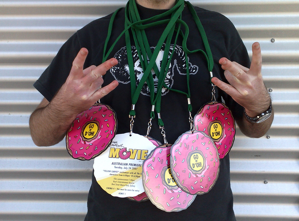 The Simpsons Movie Premiere Tickets I've managed to get 6 … Flickr
