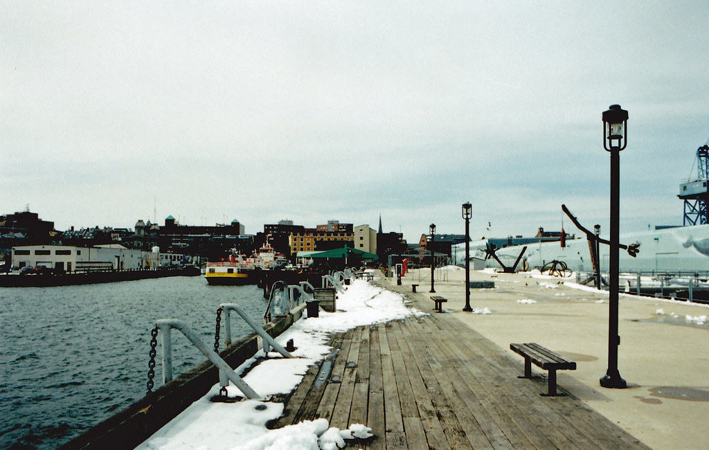 Portland waterfront The waterfront area of Portland, Maine… stevesheriw Flickr
