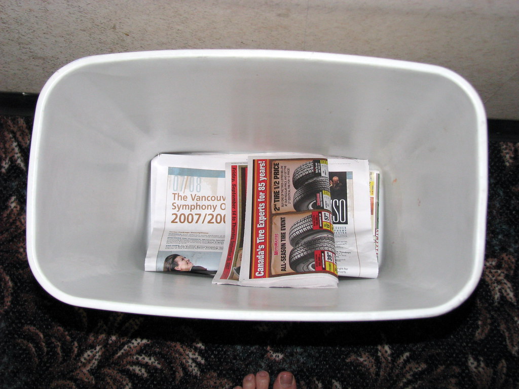 Recycle bin of junk mail James Sherrett Flickr