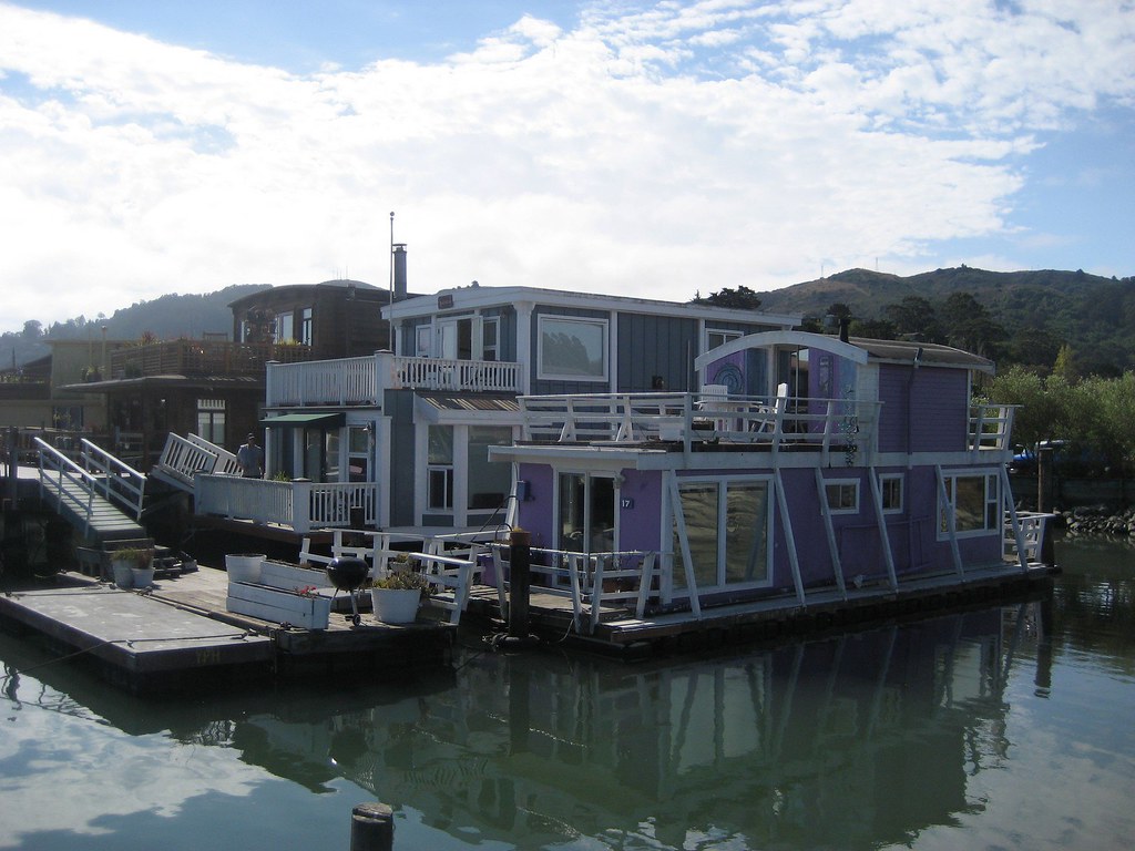 Sausalito Houses boats Zone de construction navale pendant… Flickr