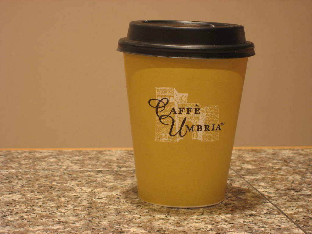Caffe Umbria Coffee Cup Good coffee from Caffe Umbria down… Flickr