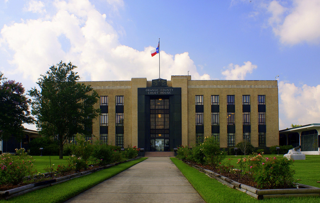Orange County Courthouse Orange, Texas 1937 Brick, Limesto… Flickr
