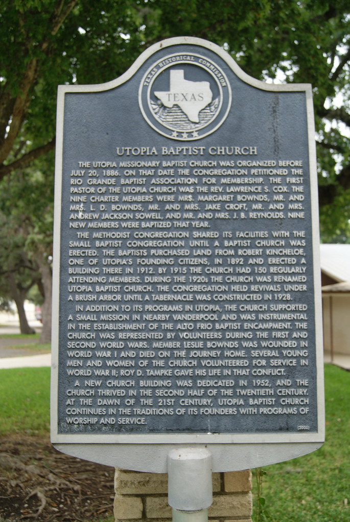 Utopia Baptist Church The Utopia Missionary Baptist Church… Flickr